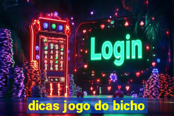 dicas jogo do bicho